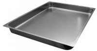 BACINELLA INOX GN 2/1 dimensioni 65x53 altezza 100 capacità 28,9 lt